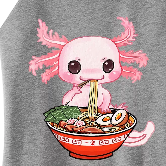 kawaii axolotl ra noodles japanese anime otaku nu goth Women’s Perfect Tri Rocker Tank