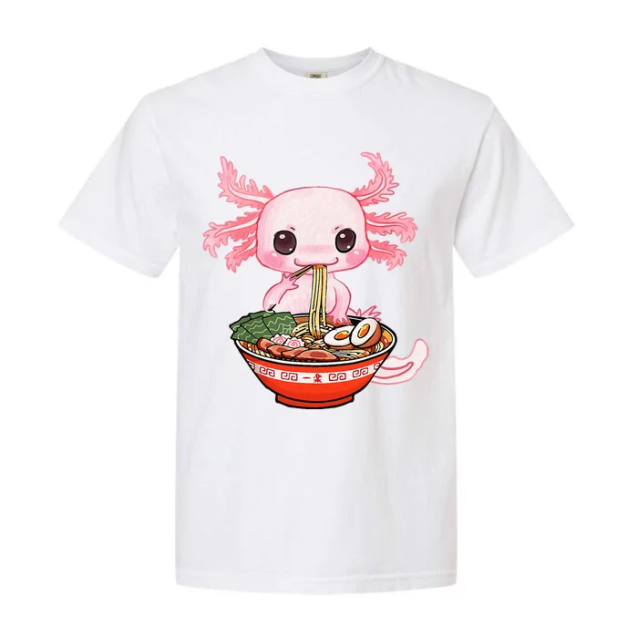 kawaii axolotl ra noodles japanese anime otaku nu goth Garment-Dyed Heavyweight T-Shirt