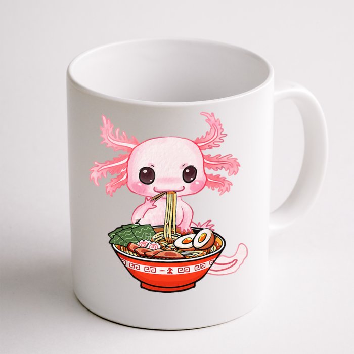 kawaii axolotl ra noodles japanese anime otaku nu goth Front & Back Coffee Mug