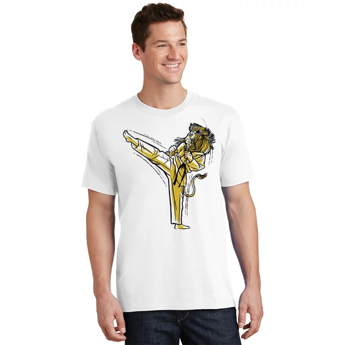 Karate Lion Kick T-Shirt