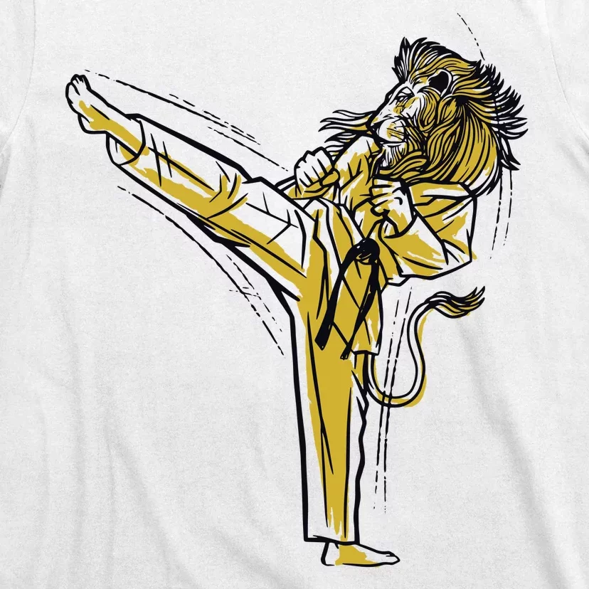 Karate Lion Kick T-Shirt