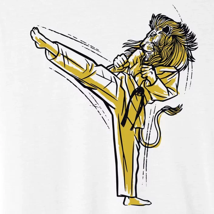 Karate Lion Kick ChromaSoft Performance T-Shirt