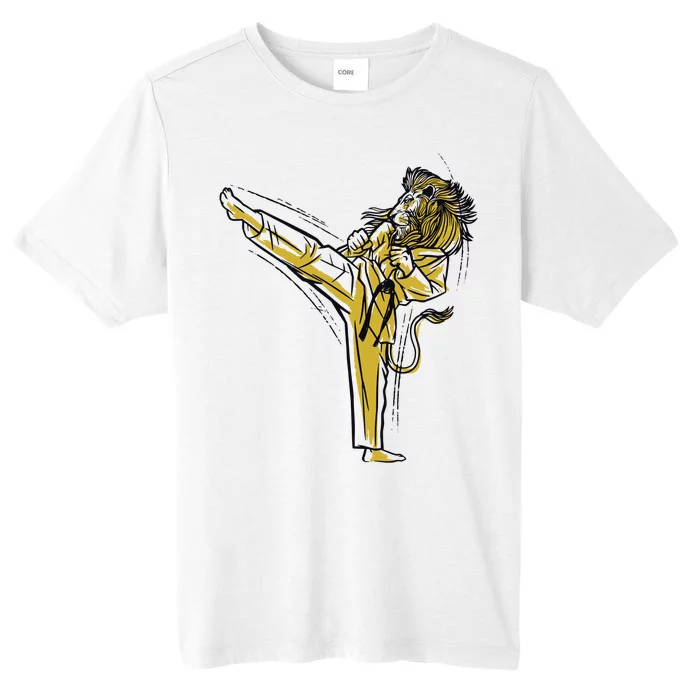 Karate Lion Kick ChromaSoft Performance T-Shirt