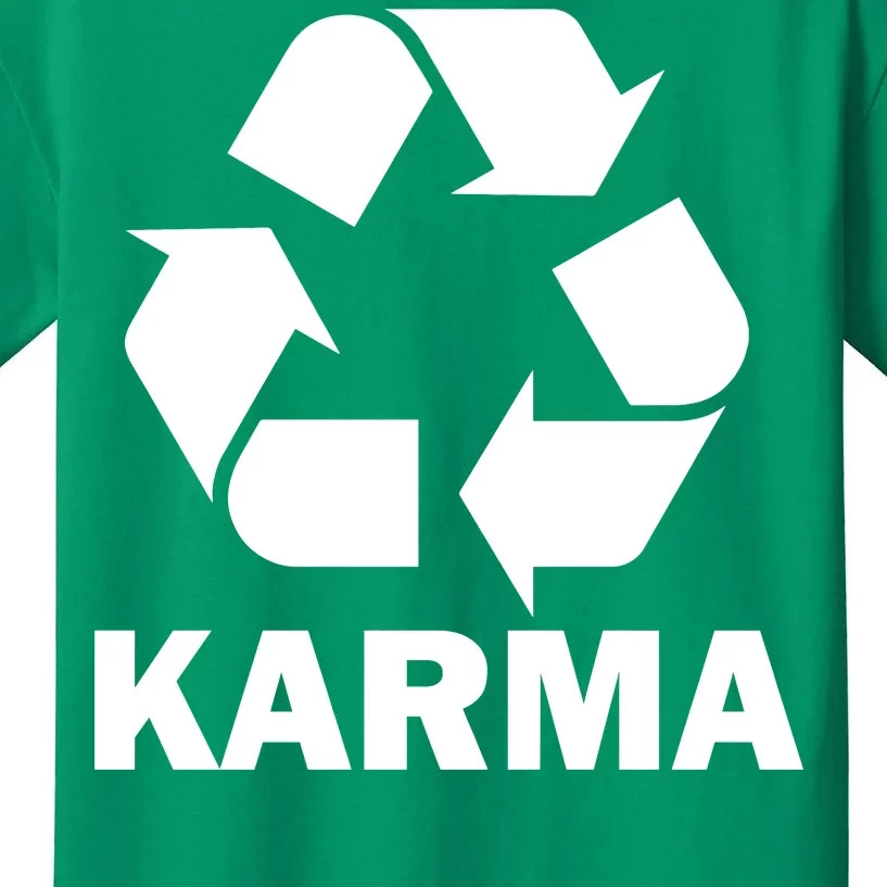 Karma Recycling Logo Kids T-Shirt