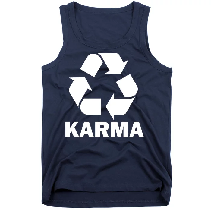 Karma Recycling Logo Tank Top