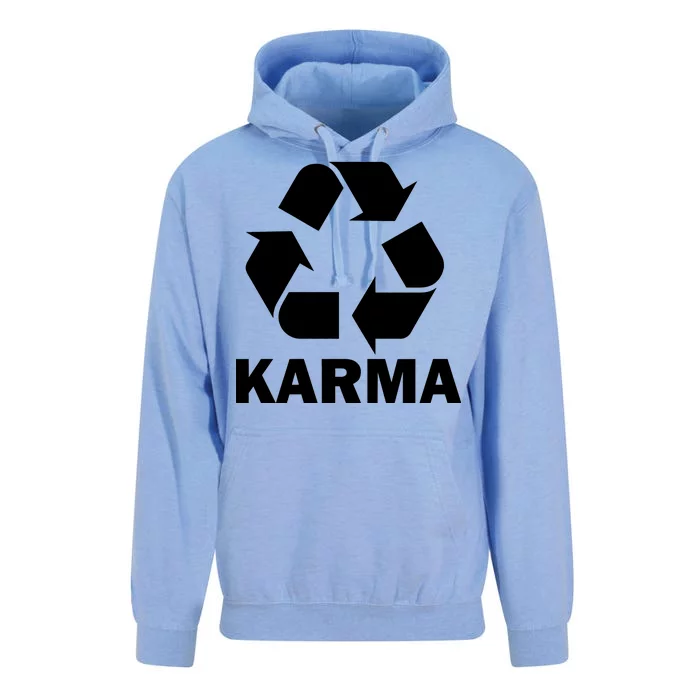 Karma Recycling Logo Unisex Surf Hoodie