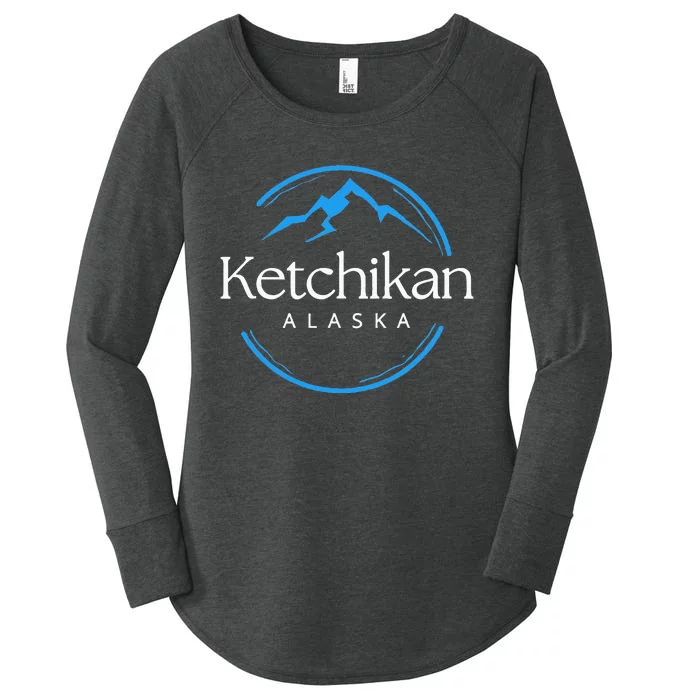 Ketchikan Alaska Souvenirs Women's Perfect Tri Tunic Long Sleeve Shirt