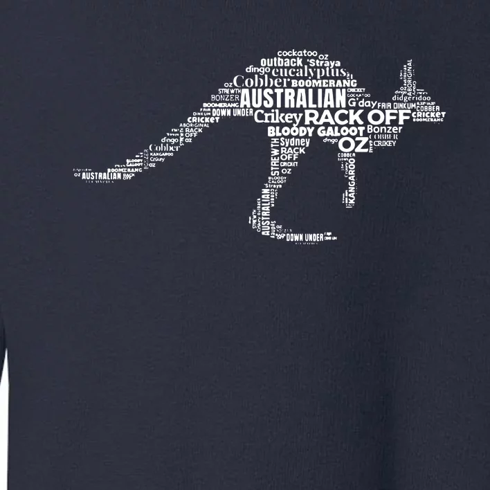 Kangaroo Australian Slang Shirts For Aussies Australia Toddler Sweatshirt