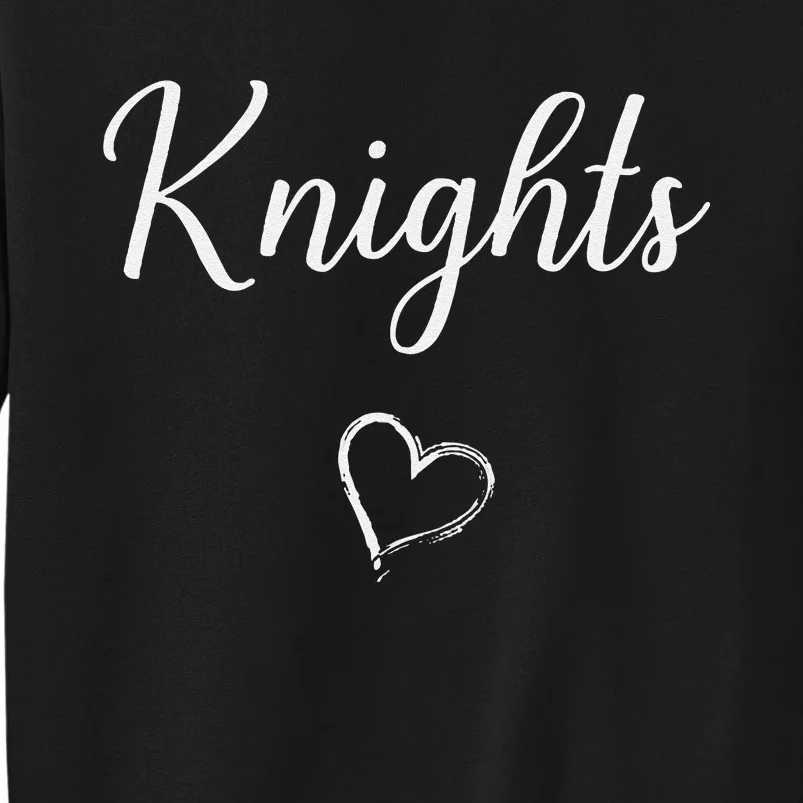 Knights Above Small Heart Arab Sweatshirt