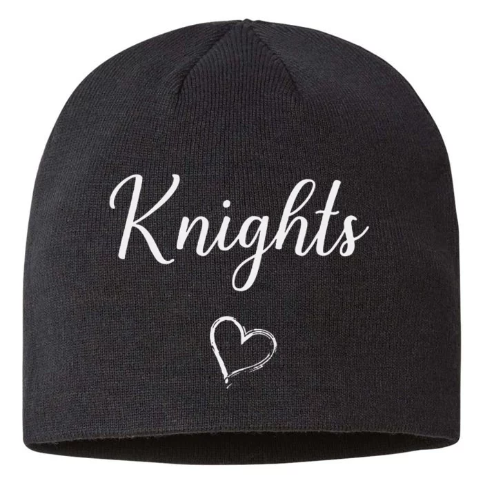 Knights Above Small Heart Arab 8 1/2in Sustainable Knit Beanie