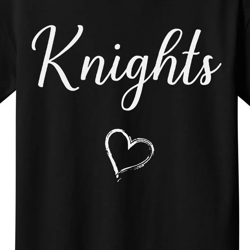 Knights Above Small Heart Arab Kids T-Shirt