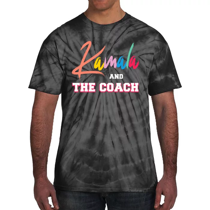 Kamala And The Coach Childless Cat Ladies For Harri Tie-Dye T-Shirt