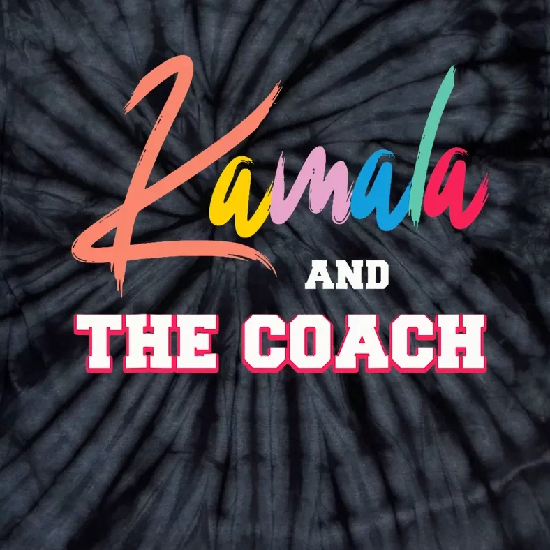 Kamala And The Coach Childless Cat Ladies For Harri Tie-Dye T-Shirt