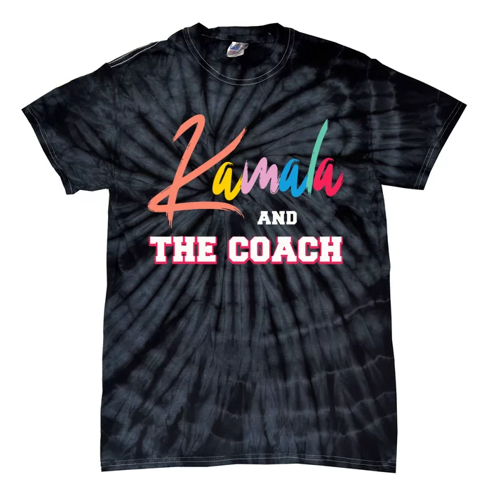 Kamala And The Coach Childless Cat Ladies For Harri Tie-Dye T-Shirt