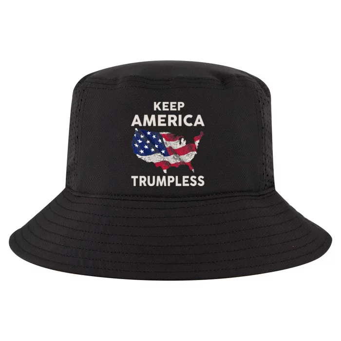 Keep America Trumpless Cool Comfort Performance Bucket Hat