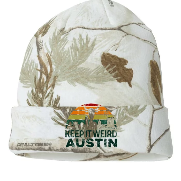 Keep Austin Texas Weird For Austinite Kati - 12in Camo Beanie