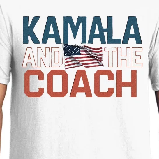 Kamala And The Coach Pajama Set