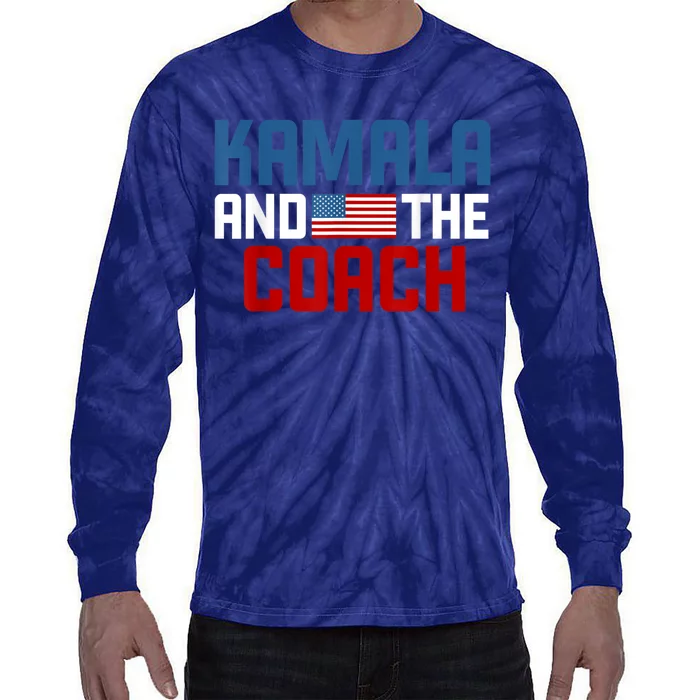 Kamala And The Coach Tie-Dye Long Sleeve Shirt