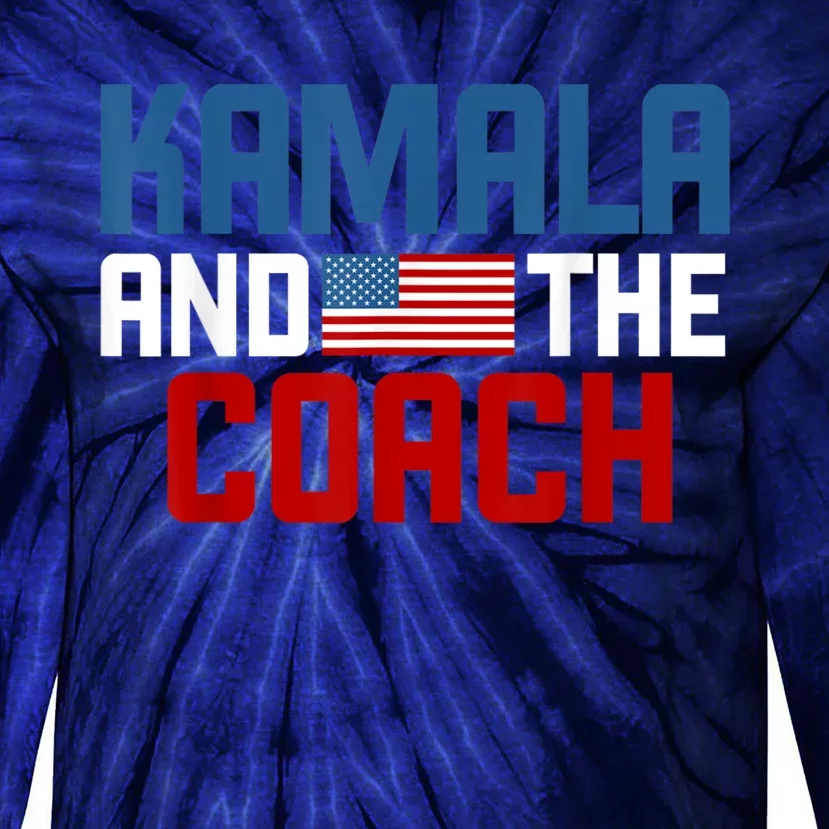 Kamala And The Coach Tie-Dye Long Sleeve Shirt