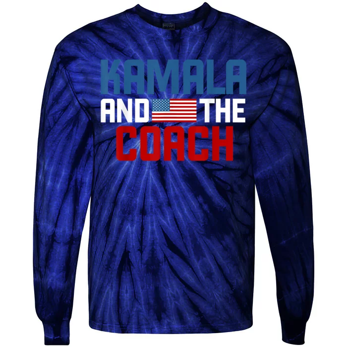 Kamala And The Coach Tie-Dye Long Sleeve Shirt