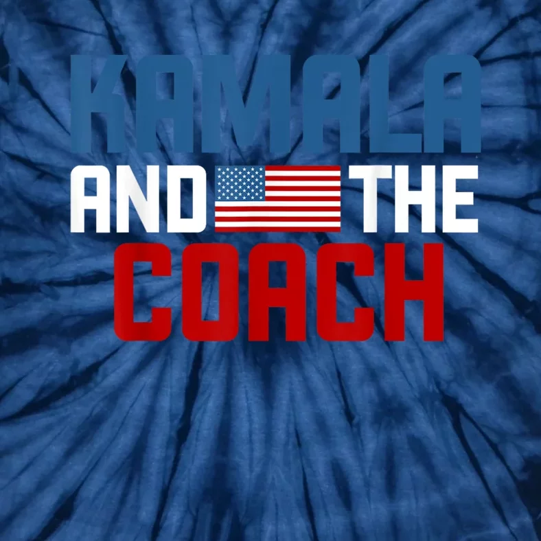 Kamala And The Coach Tie-Dye T-Shirt