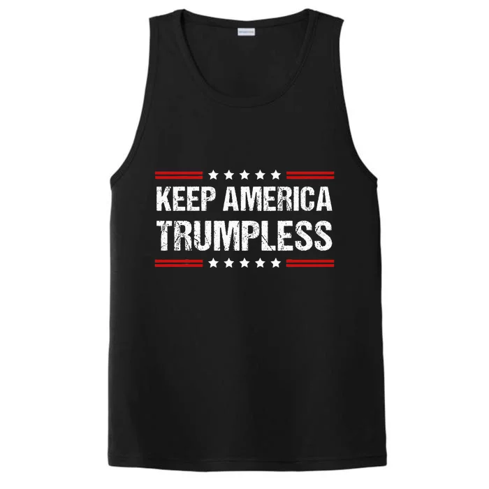 Keep America Trumpless Performance Tank