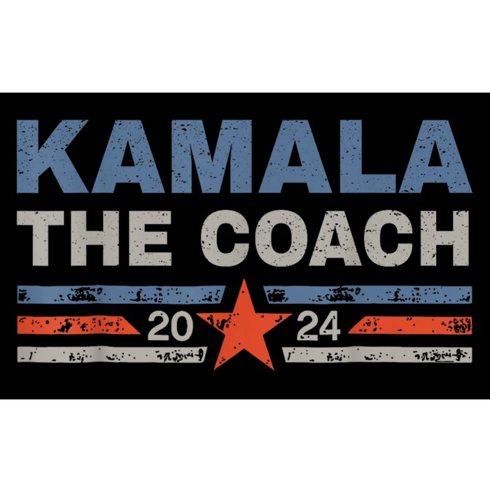 Kamala And The Coach 2024 Election Kamala Harris Tim Waltz Bumper Sticker