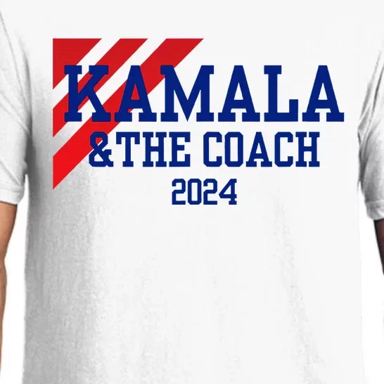 Kamala And The Coach 2024 Pajama Set