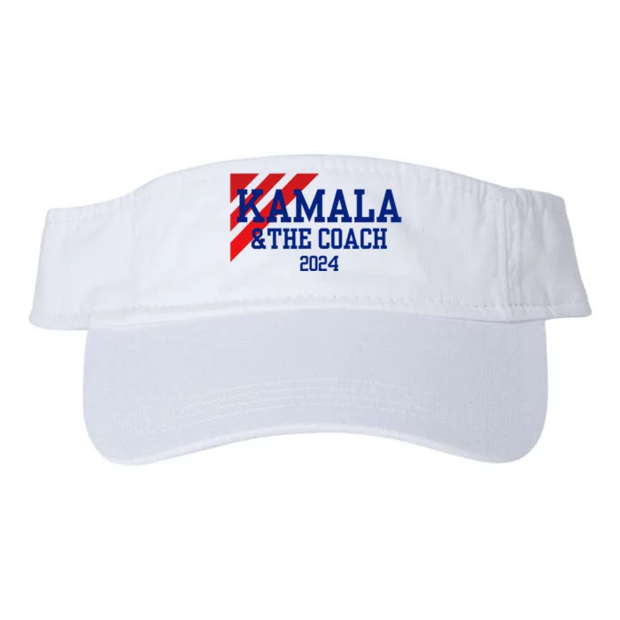 Kamala And The Coach 2024 Valucap Bio-Washed Visor