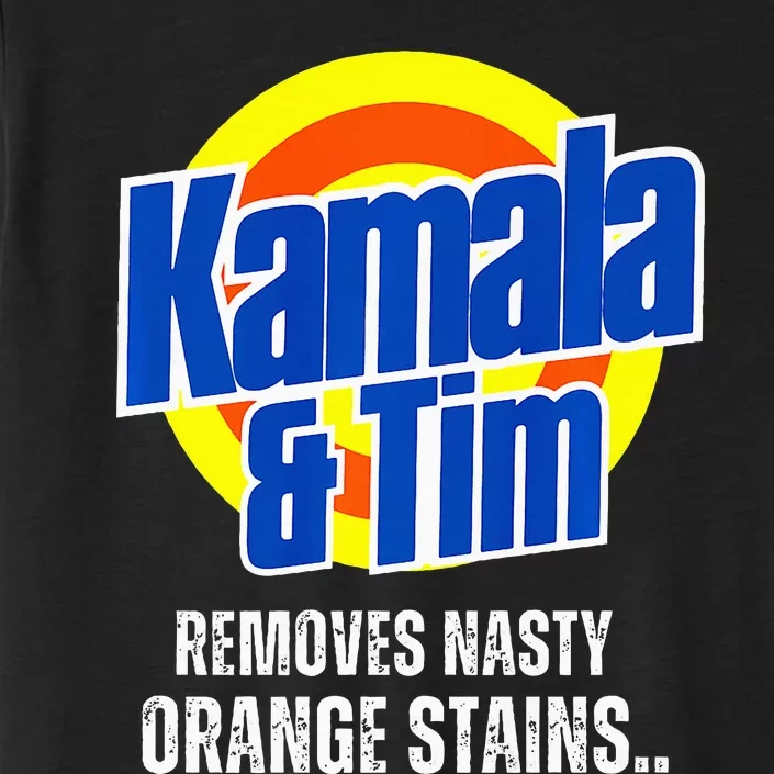 Kamala And Tim Removes Nasty Orange Stains Premium ChromaSoft Performance T-Shirt