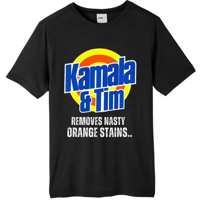 Kamala And Tim Removes Nasty Orange Stains Premium ChromaSoft Performance T-Shirt