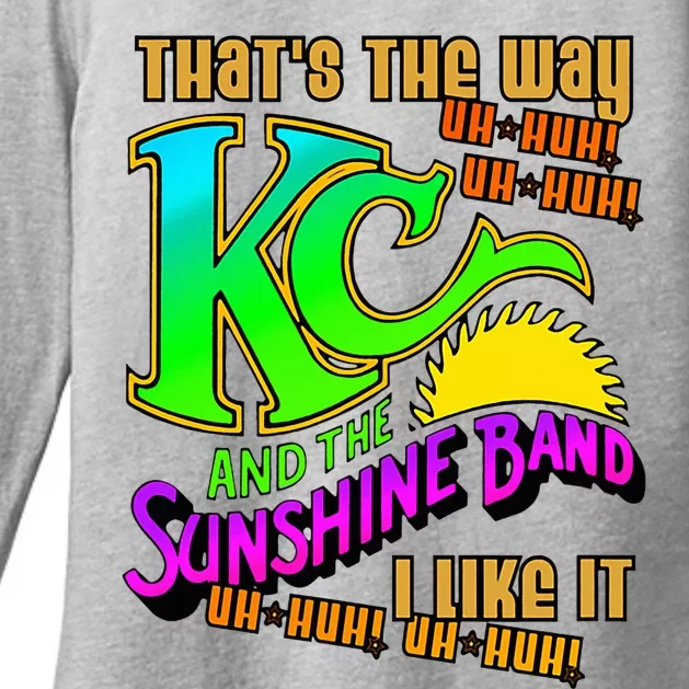 Kc And The Sunshine Band Womens CVC Long Sleeve Shirt