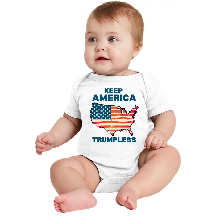 Keep America Trumpless Baby Bodysuit