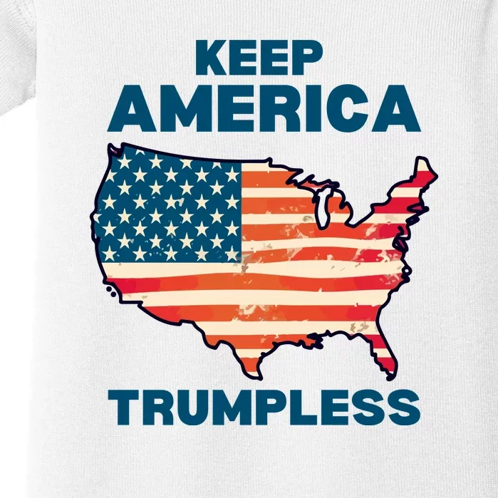 Keep America Trumpless Baby Bodysuit