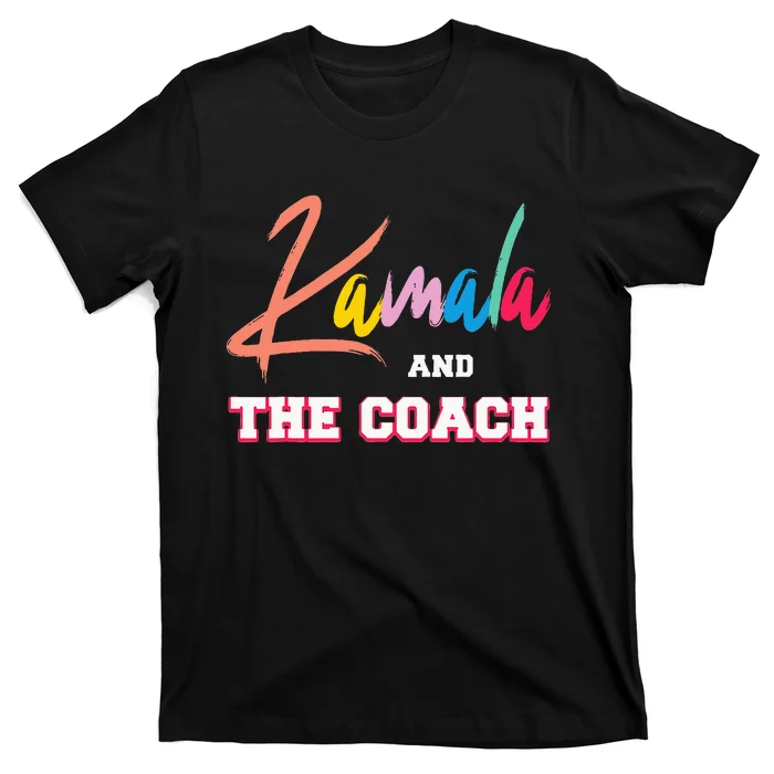 Kamala And The Coach  Childless Cat Ladies T-Shirt