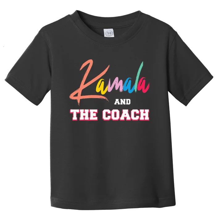 Kamala And The Coach  Childless Cat Ladies Toddler T-Shirt