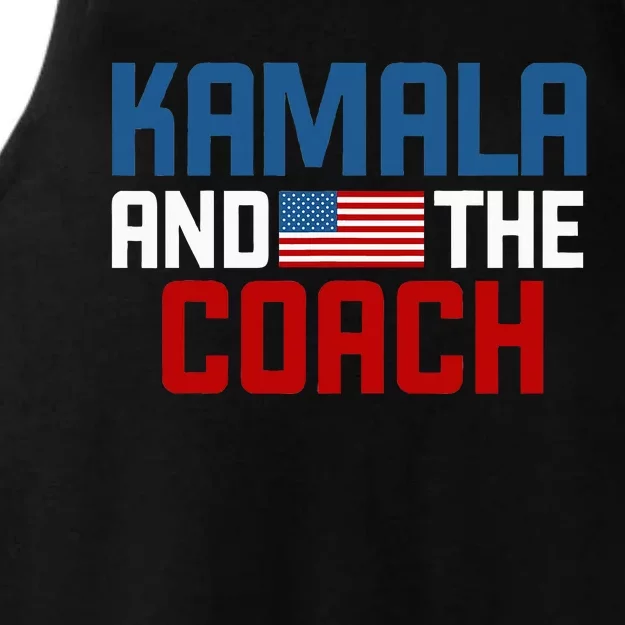 Kamala And The Coach Ladies Tri-Blend Wicking Tank