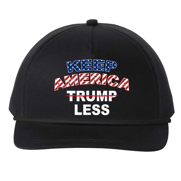 Keep America Trump Less Snapback Five-Panel Rope Hat