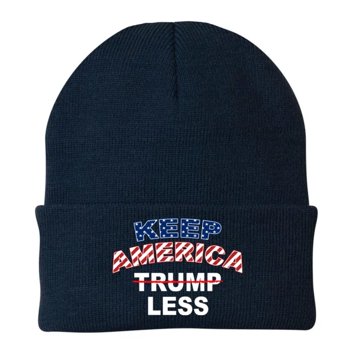 Keep America Trump Less Knit Cap Winter Beanie