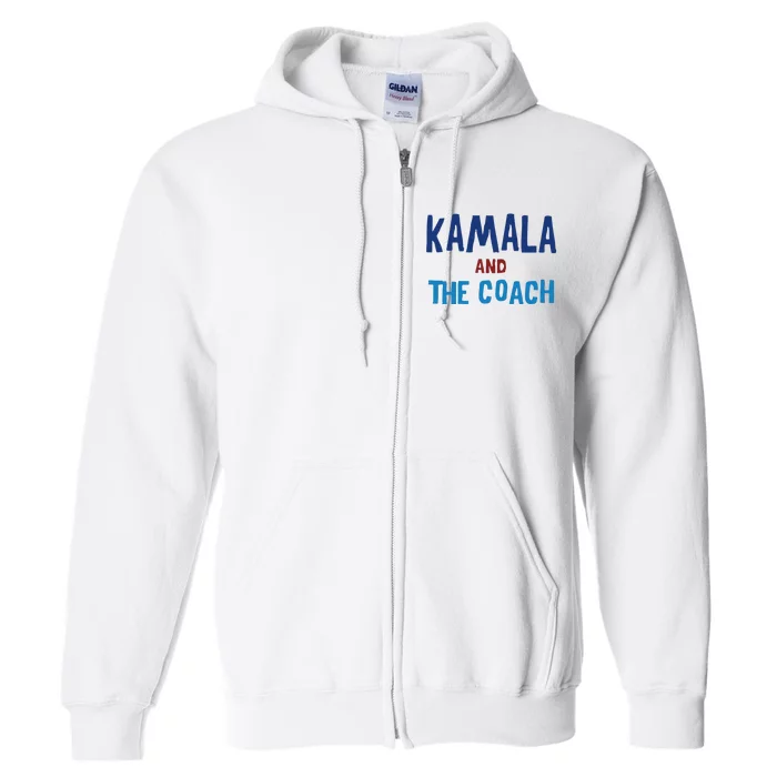 Kamala And The Coach Full Zip Hoodie