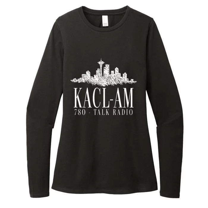 Kacl Am Talk Radio Womens CVC Long Sleeve Shirt