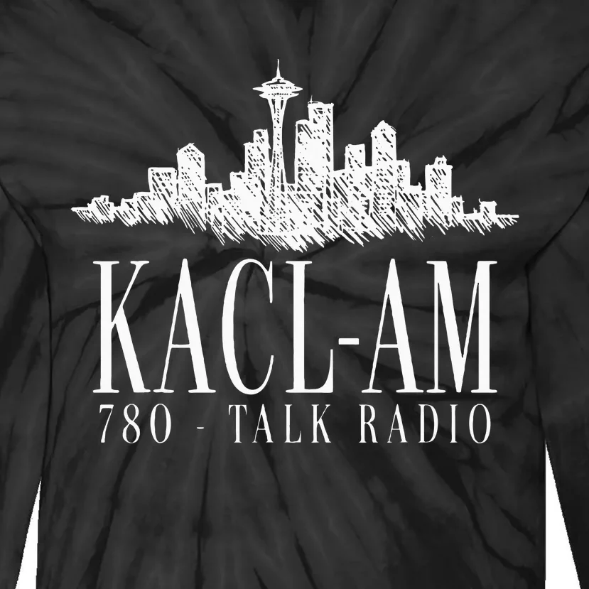 Kacl Am Talk Radio Tie-Dye Long Sleeve Shirt