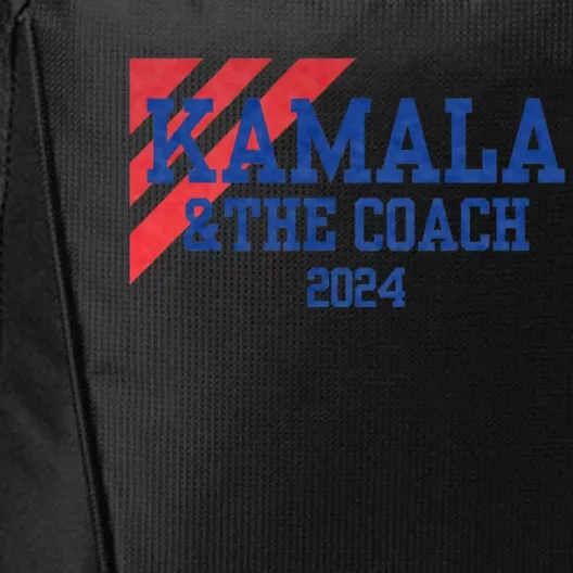 Kamala And The Coach 2024 Kamala Harris Tim Walz City Backpack