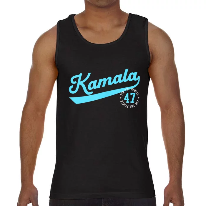 Kamala Athletic Team 47th President For The People Comfort Colors® Tank Top