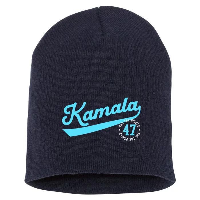 Kamala Athletic Team 47th President For The People Short Acrylic Beanie