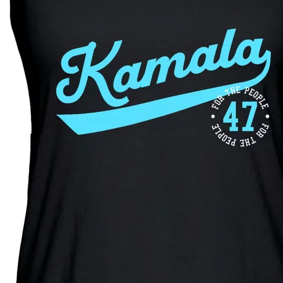 Kamala Athletic Team 47th President For The People Ladies Essential Flowy Tank