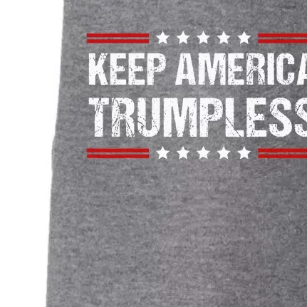 Keep America Trumpless Doggie 3-End Fleece Hoodie