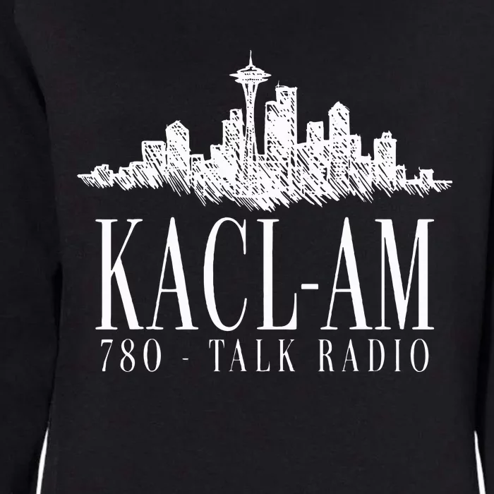 Kacl Am Talk Radio Womens California Wash Sweatshirt