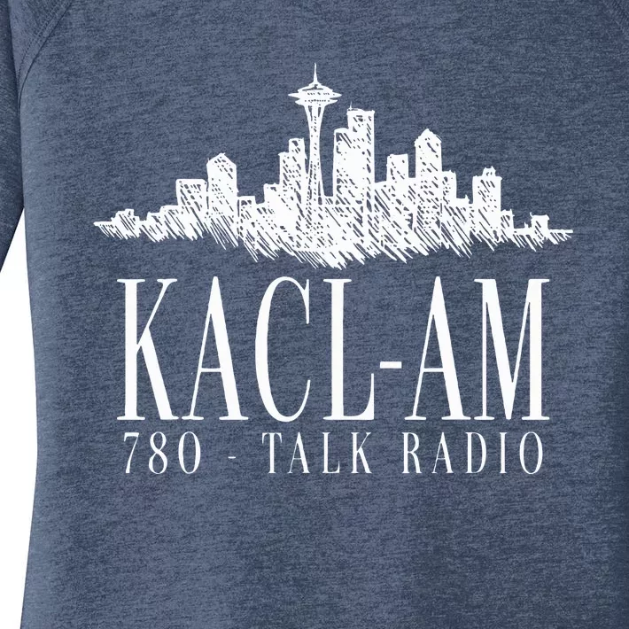 Kacl Am Talk Radio Women's Perfect Tri Tunic Long Sleeve Shirt