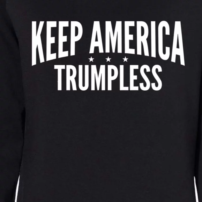 Keep America Trumpless America Election Womens California Wash Sweatshirt